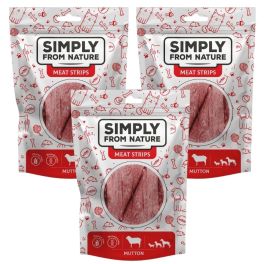 SIMPLY FROM NATURE Meat Strips Mięsne paski z baraniny dla psów 3x80 g