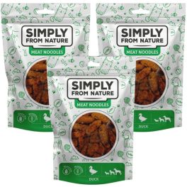 SIMPLY FROM NATURE Meat Noodles Mięsne kluski z kaczką dla psów 3x80 g