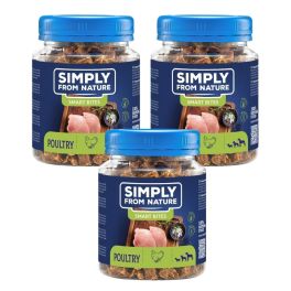 SIMPLY FROM NATURE Smart Bites Trenerki z drobiu dla psów 3x130 g