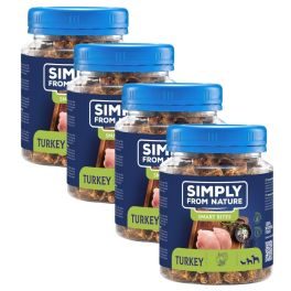SIMPLY FROM NATURE Smart Bites Trenerki z indyka dla psów 4x130 g