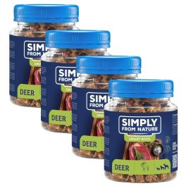 SIMPLY FROM NATURE Smart Bites Trenerki z jelenia dla psów 4x130 g