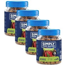 SIMPLY FROM NATURE Smart Bites Trenerki z koniny dla psów 4x130 g
