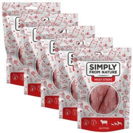 SIMPLY FROM NATURE Meat Strips Mięsne paski z baraniny dla psów 5x80 g