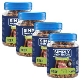 SIMPLY FROM NATURE Smart Bites Trenerki z wołowiny dla psów 4x130 g