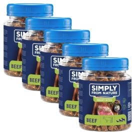 SIMPLY FROM NATURE Smart Bites Trenerki z wołowiny dla psów 5x130 g