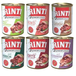 RINTI Kennerfleisch Mix smaków 6x400 g