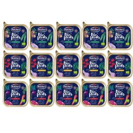 BUTCHER'S BIO foods Mix smaków indyk, wołowina, kurczak 15x150 g pasztet dla psa