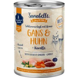 SANABELLE Gęś & Kurczak 380 g mokra karma dla dorosłych kotów