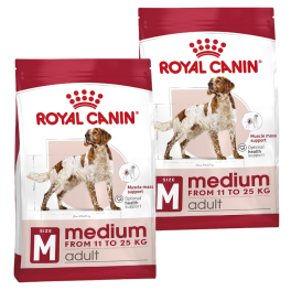ROYAL CANIN Medium Adult 2 x 15kg karma sucha dla psów dorosłych, ras średnich