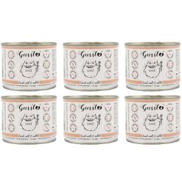 GUSSTO Cat Fresh Calf & Rabbit mokra karma dla kotów cielęcina i królik 6x200 g