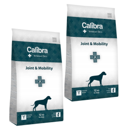 CALIBRA Veterinary Diet Dog Joint & Mobility 24 kg (2 x 12 kg)