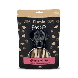 FITMIN For Life Duck&Cod roll 200 g paski z kaczką i dorszem przysmak dla psa