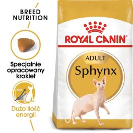 ROYAL CANIN Sphynx Adult karma sucha dla kotów dorosłych rasy sfinks 4x2 kg