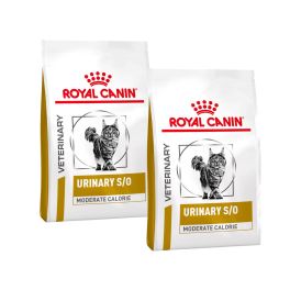 ROYAL CANIN Vet cat urinary S/O moderate calorie 2x9 kg sucha karma o obniżonej kaloryczności dla kotów ze schorzeniami dolnych dróg moczowych, wykazujących tendencję do nadwagi
