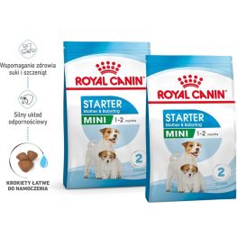 ROYAL CANIN Mini Starter Mother & Babydog 2x8 kg karma sucha dla suk w ciąży i okresie laktacji oraz szczeniąt, od 4 do 8 tygodnia, ras małych