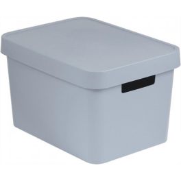 CURVER Pojemnik INFINITY 17 l z przykrywką jasny szary