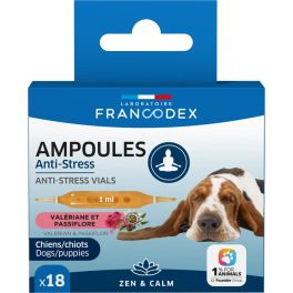 FRANCODEX Ampułki antystresowe 1ml dla psów i szczeniąt 18 szt.