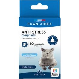 FRANCODEX Anti stress tablets 30 szt. tabletki antystresowe dla kotów