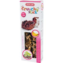 ZOLUX Crunchy Stick Świnka Morska Banan/Kasza gryczana 115 g