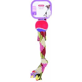 ZOLUX Zabawka Ze Sznura Z Piłką Tenisową, Lasso 55 cm