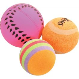 ZOLUX Piłki mix dla kota 3 szt 4 cm