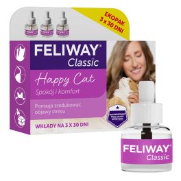 FELIWAY Classic 3 wkłady uzupełniający - feromony dla kota