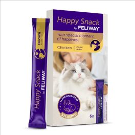 FELIWAY Happy Snack 6x15 g kremowa przekąska dla kotów