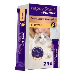 FELIWAY Happy Snack Chicken 24x15 g z kurczakiem, relaksująca przekąska dla wszystkich kotów