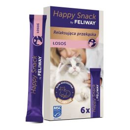FELIWAY Happy Snack Łosoś 6x15 g kremowa przekąska dla kotów