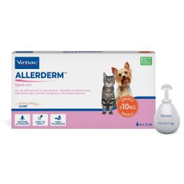 VIRBAC Allederm Spot-on 2 ml dla kotów i małych psów (<10 kg) x 6 pipet