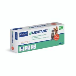 VIRBAC Anxitane S 30 tabletek Suplement diety na stres dla psów i kotów poniżej 10 kg