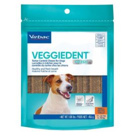 VIRBAC Veggiedent Fresh S (5-10 kg) gryzaki dla psa 15 szt.