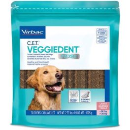 VIRBAC Veggiedent Fresh L (>30 kg) gryzaki dla psa 15 szt.