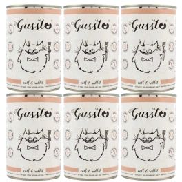 GUSSTO Cat Fresh Calf & Rabbit mokra karma dla kotów cielęcina i królik 6x400 g