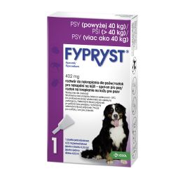 KRKA FYPRYST Spot-on 402 mg/4,02 ml na pchły i kleszcze