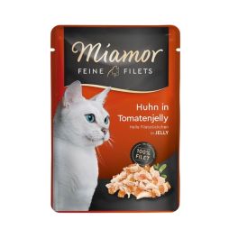MIAMOR Feline Filets Kurczak z pomidorem w galaretce 24x100 g