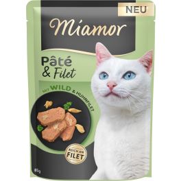 MIAMOR Pate and Filet with Game kawałki filetów z dziczyzną 85 g