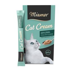 MIAMOR Cat PoultryCream krem z drobiem 6x15ml