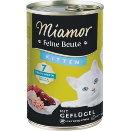 MIAMOR Feine Beute Kitten Poultry z drobiem dla kociąt 400g