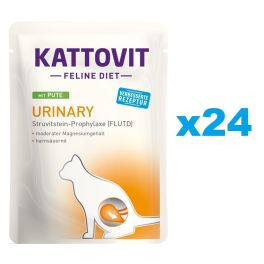 KATTOVIT Feline Diet Urinary z indykiem 24 x 85 g