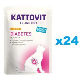 KATTOVIT Feline Diet Diabetes Chicken kurczak 24 x 85 g