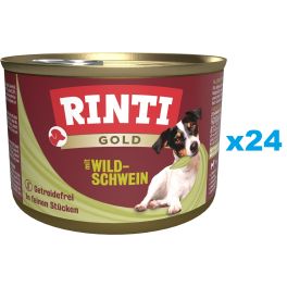 RINTI Gold Wild boar Mini Dzik dla psów ras małych 24x185 g