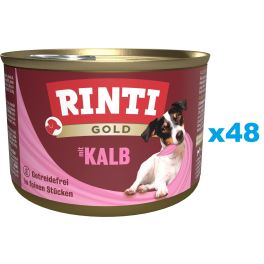 RINTI Gold Veal Mini Cielęcina dla psów ras małych 48x185 g