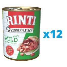 RINTI Kennerfleisch Game dziczyzna 12 x 400 g