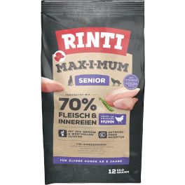 RINTI MAX-I-MUM Senior Chicken z kurczakiem dla starszych psów 12 kg