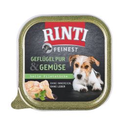 RINTI Feinest Poultry Pure&Vegetables tacka drób i warzywa 150 g