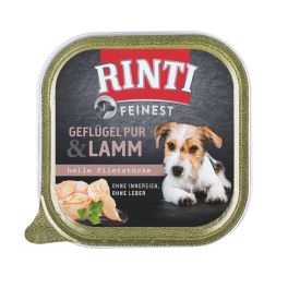 RINTI Feinest Poultry Pure&Lamb tacka drób i jagnięcina 150 g