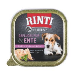 RINTI Feinest Poultry Pure&Duck tacka drób i kaczka 150 g