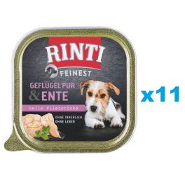 RINTI Feinest Poultry Pure&Duck tacka drób i kaczka 11x150 g