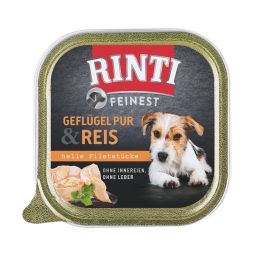 RINTI Feinest Poultry Pure&Rice tacka drób i ryż 150 g
